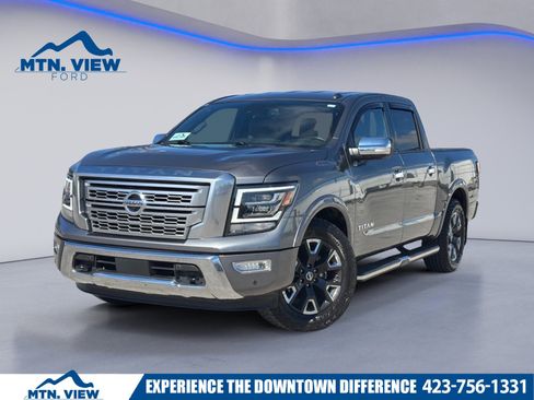 Used 2021 Nissan Titan Platinum Reserve image 1