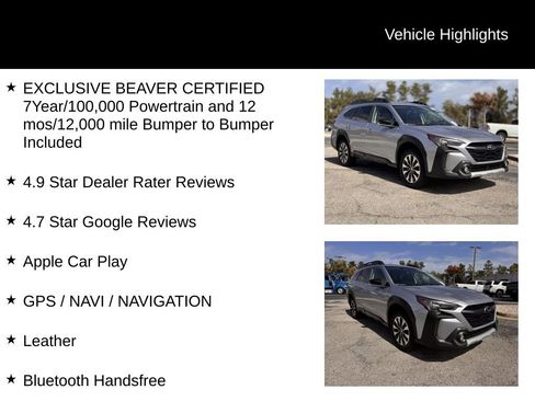 Used 2024 Subaru Outback Limited image 6