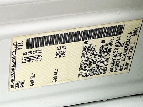 Used 2022 Nissan Maxima Platinum w/ Sport Mat Group image 33