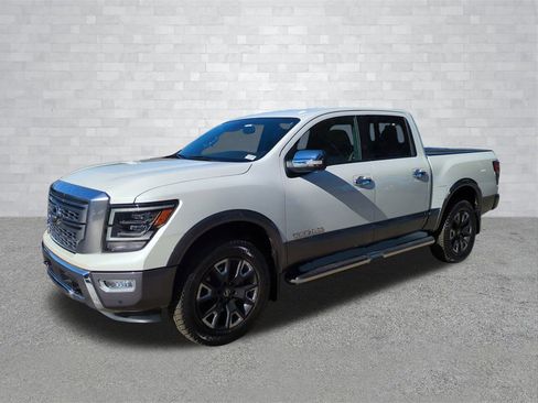 Used 2021 Nissan Titan Platinum Reserve w/ Off Road Protection Package image 8