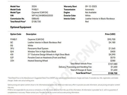 Certified 2024 Porsche Cayenne S image 6