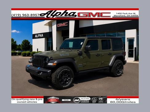 Used 2023 Jeep Wrangler Unlimited w/ Convenience Group AWD/4WD image 1