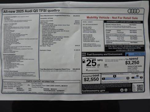 Used 2025 Audi Q5 Premium w/ Premium Plus AWD/4WD image 10
