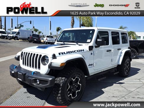 Certified 2022 Jeep Wrangler Unlimited Rubicon 4xe w/ Cold Weather Group AWD/4WD image 1
