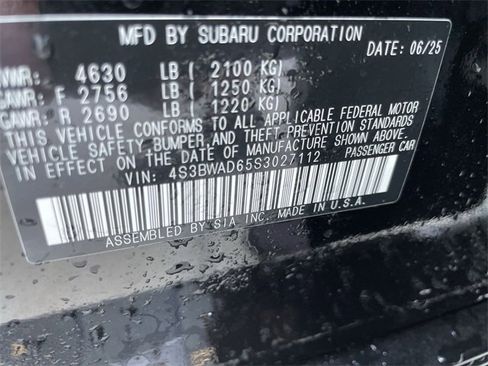 New 2025 Subaru Legacy Premium image 28