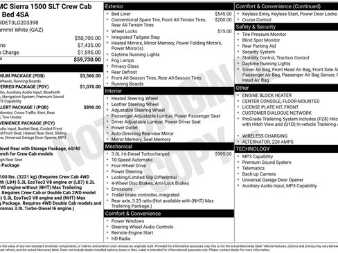 Used 2020 GMC Sierra 1500 SLT w/ SLT Premium Package image 3