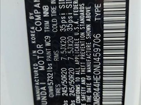 Used 2022 Hyundai Palisade SEL w/ 8P Bench Seat Package FWD image 21