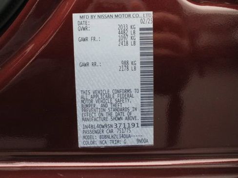 Used 2025 Nissan Altima 2.5 SV image 22