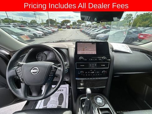Used 2023 Nissan Armada Platinum w/ Captain's Chairs Package RWD image 6