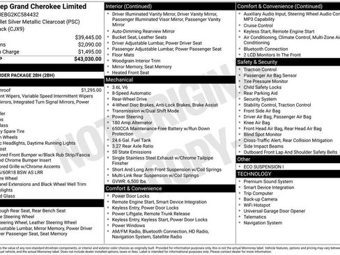 Used 2019 Jeep Grand Cherokee Limited image 2