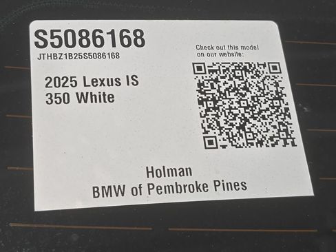 Used 2025 Lexus IS 350 F Sport w/ Accessory Package 2 RWD image 26