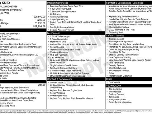 Used 2022 Kia K5 EX image 2