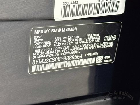 Used 2023 BMW XM AWD/4WD image 40