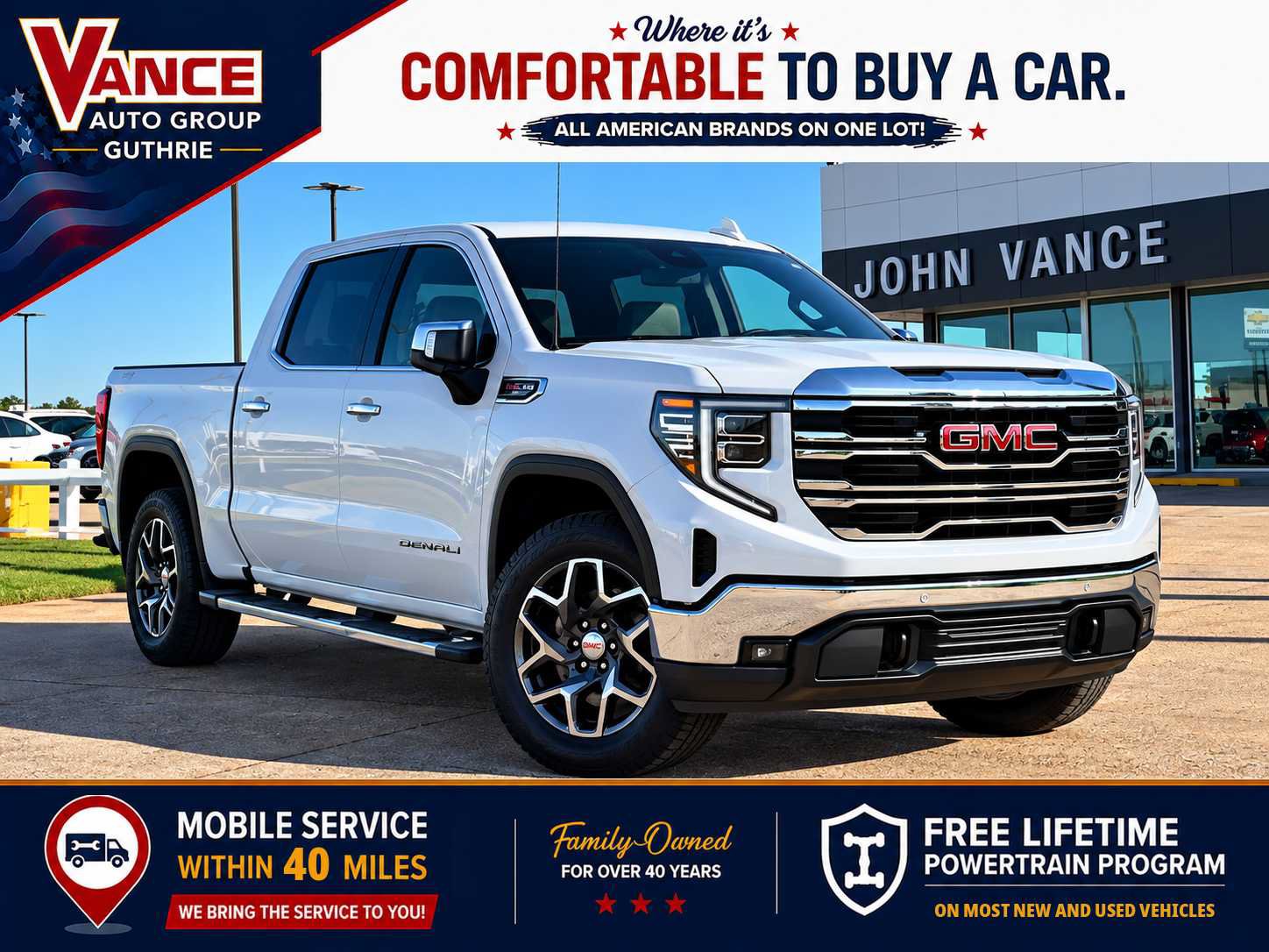 Used 2025 GMC Sierra 1500 SLT w/ SLT Premium Package AWD/4WD image 1