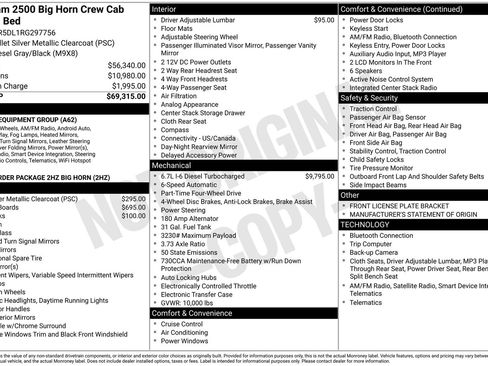 Used 2024 RAM 2500 Big Horn image 16