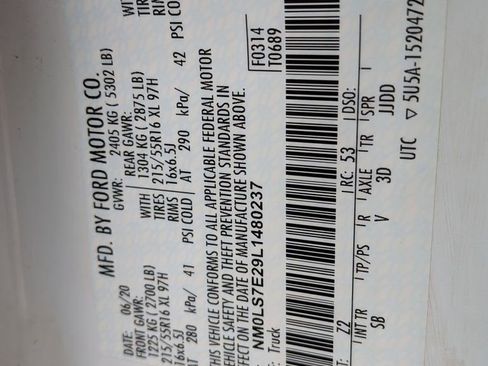 Used 2020 Ford Transit Connect XL image 22