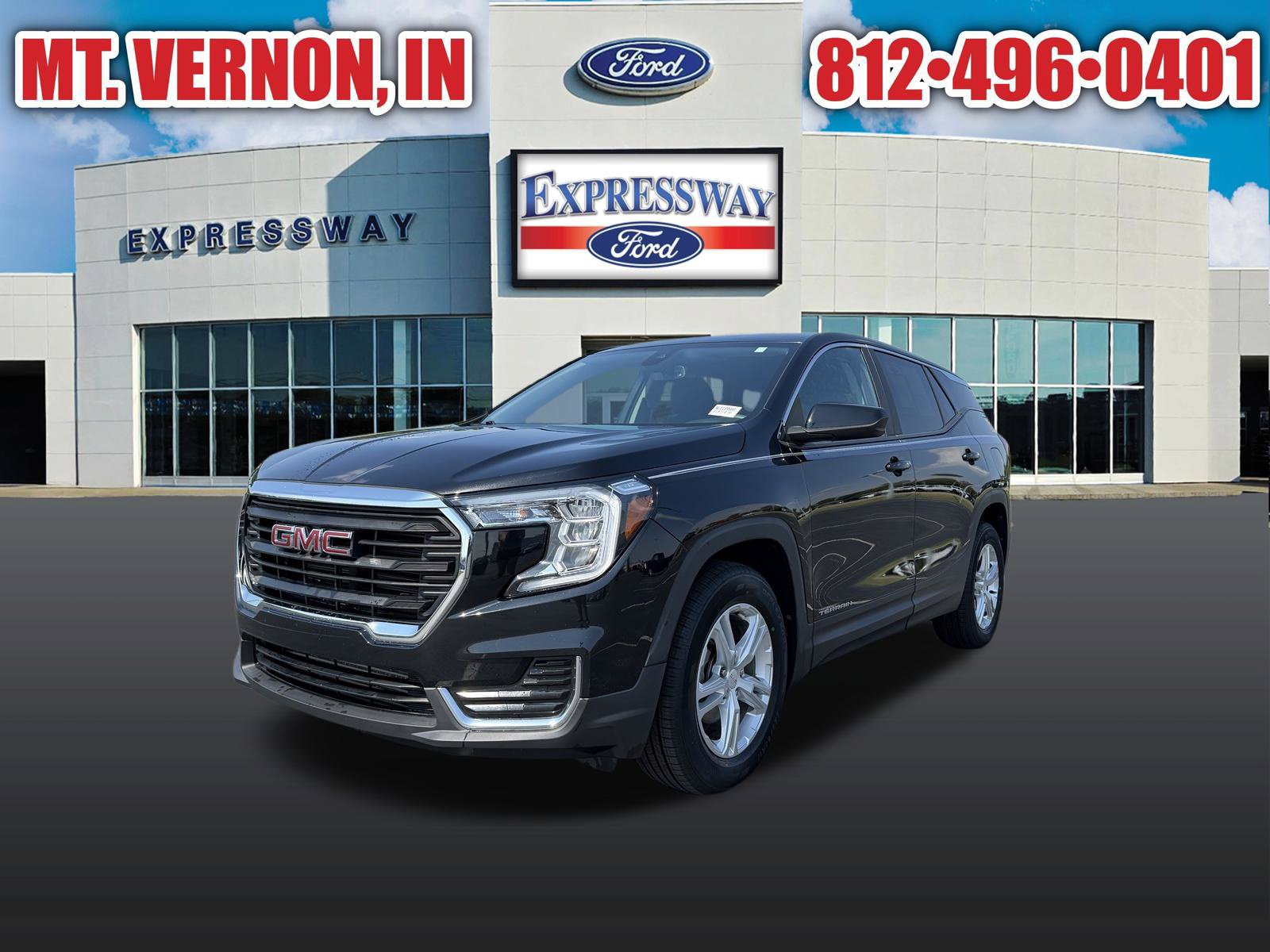 Used 2022 GMC Terrain SLE FWD image 1