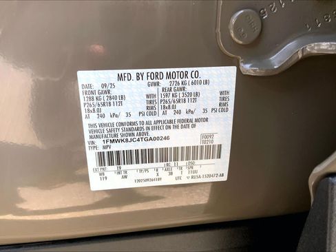 Used 2026 Ford Explorer Tremor w/ Tremor Ultimate Package AWD/4WD image 34