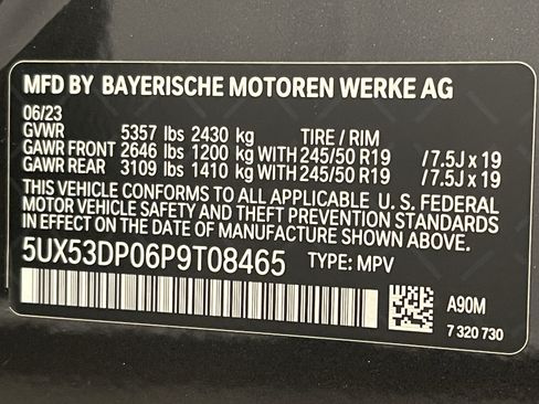 Used 2023 BMW X3 xDrive30i w/ Premium Package AWD/4WD image 25