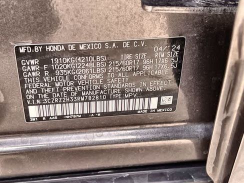 Used 2024 Honda HR-V LX image 22