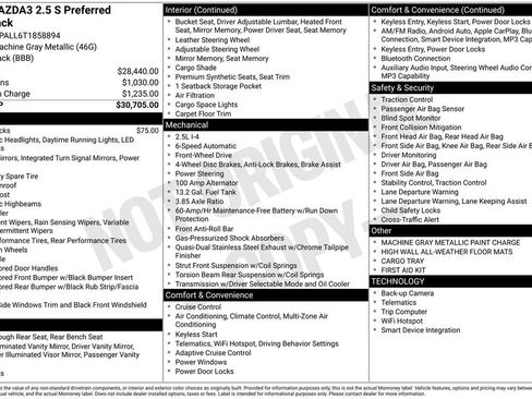 New 2026 MAZDA MAZDA3 s image 3