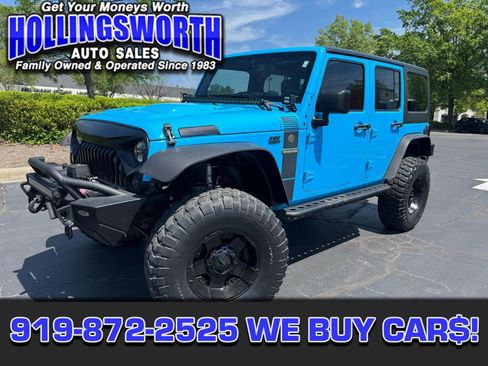 Used 2017 Jeep Wrangler Unlimited Sport image 1