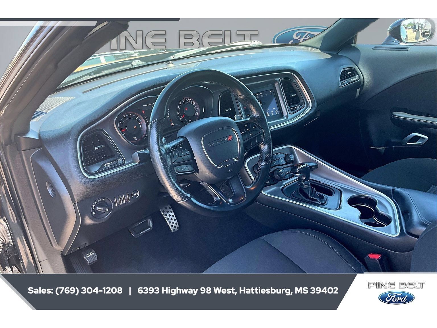 Used 2021 Dodge Challenger R/T w/ Blacktop Package RWD image 12