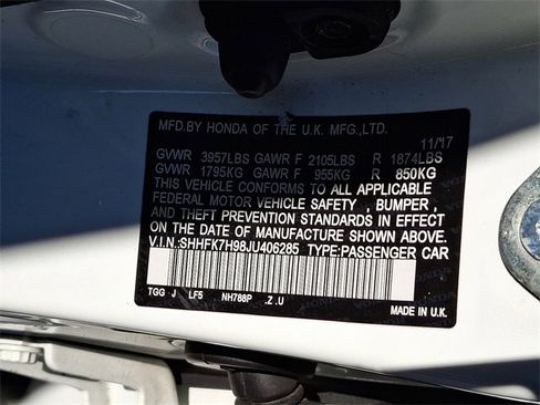 Used 2018 Honda Civic Sport Touring image 28