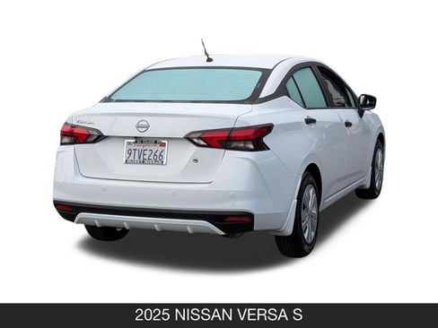 Certified 2025 Nissan Versa S w/ Trunk Package FWD image 8