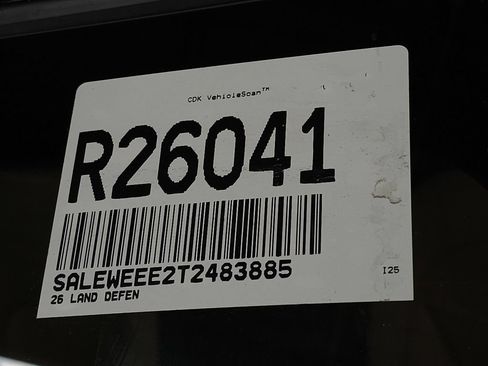 Certified 2026 Land Rover Defender 110 V8 AWD/4WD image 39