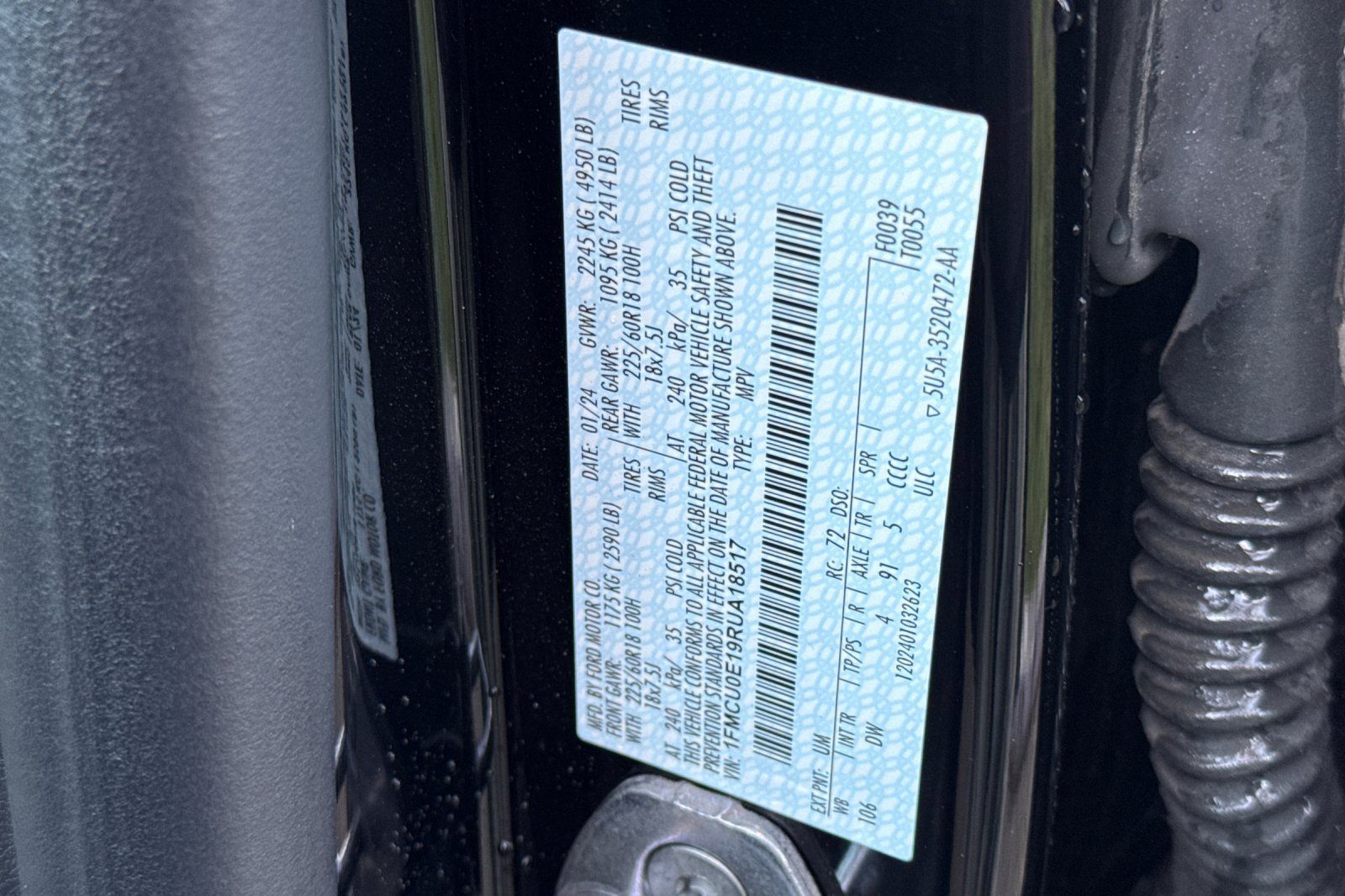 Used 2024 Ford Escape SE w/ PHEV Premium Package FWD image 29