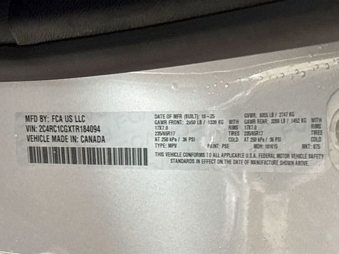 New 2026 Chrysler Voyager LX image 24