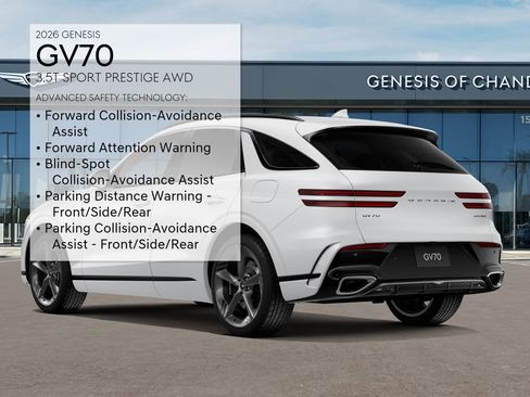 Certified 2026 Genesis GV70 3.5T Sport Prestige image 7