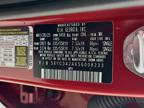 Used 2025 Kia EV6 Light w/ Light LR Technology Package RWD image 12