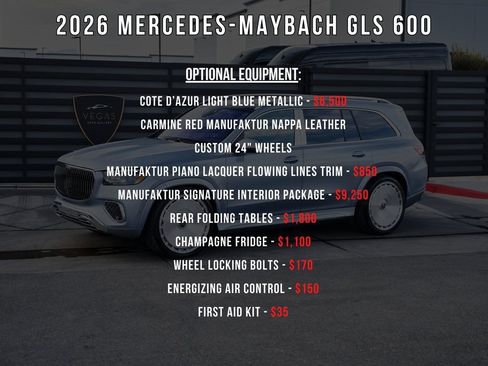 Used 2026 Mercedes-Benz Maybach GLS 600 4MATIC image 5