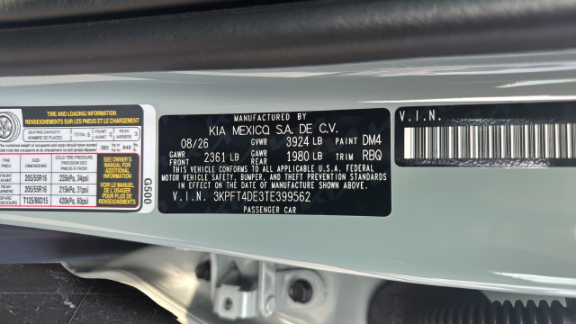 New 2026 Kia K4 FWD image 36