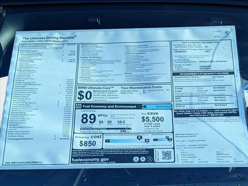 Used 2024 BMW i5 M60 w/ Premium Package image 16