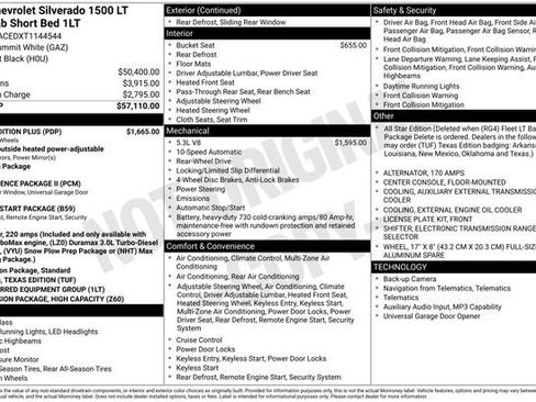 Used 2026 Chevrolet Silverado 1500 LT w/ Texas Edition Plus RWD image 1