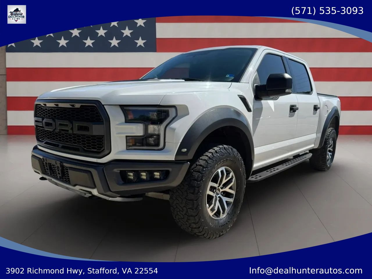 Used 2018 Ford F150 Raptor w/ Equipment Group 801A Mid AWD/4WD image 1