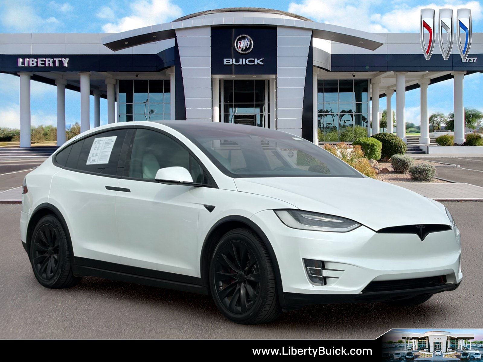 Used 2018 Tesla Model X 100D AWD/4WD image 1