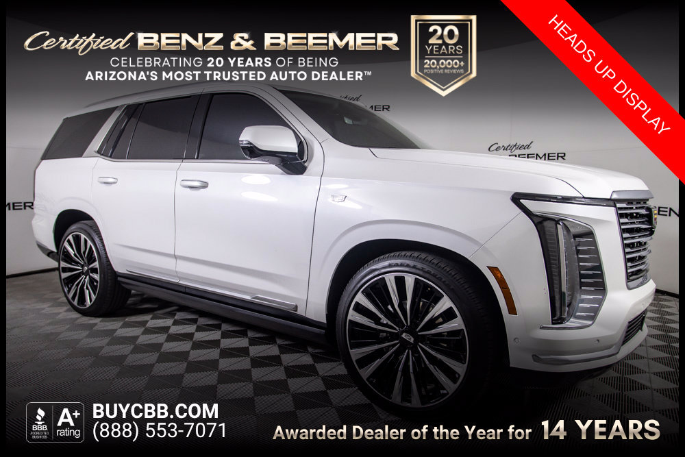Used 2025 Cadillac Escalade Premium Luxury Platinum w/ LPO, Floor Liner Package AWD/4WD image 1