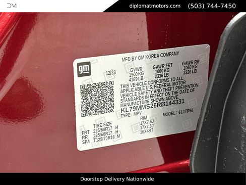 Used 2024 Chevrolet TrailBlazer LS w/ LS Convenience Package image 47