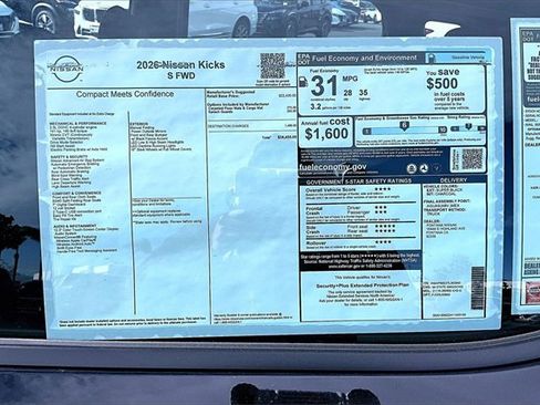 New 2026 Nissan Kicks S image 13