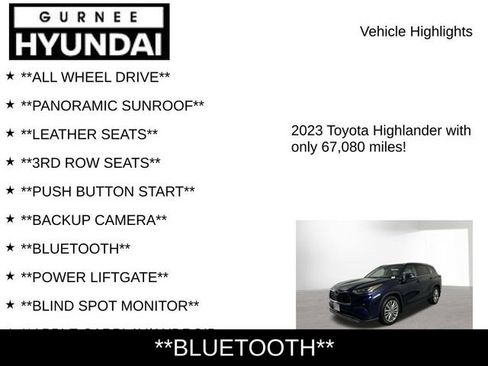 Used 2023 Toyota Highlander Platinum AWD/4WD image 8