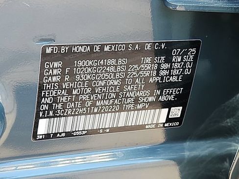 Used 2026 Honda HR-V Sport image 27