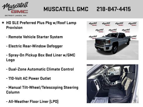 Used 2018 GMC Sierra 3500 SLE w/ Suspension Package, Off-Road AWD/4WD image 6