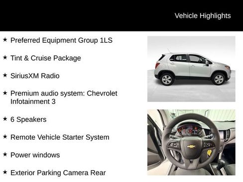 Used 2022 Chevrolet Trax LS w/ Tint and Cruise Package image 16