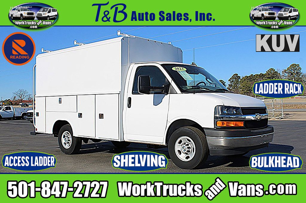 Used 2023 Chevrolet Express 3500 w/ Power Convenience Package RWD image 1