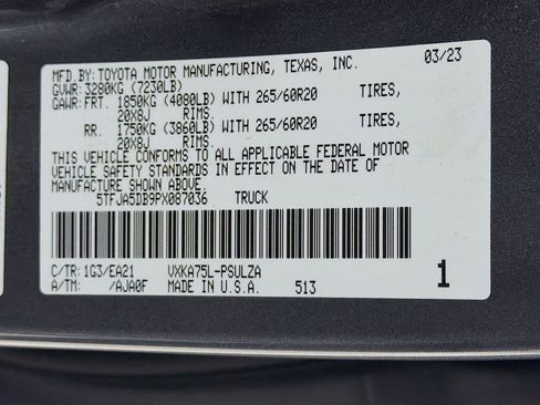 Used 2023 Toyota Tundra Limited image 29