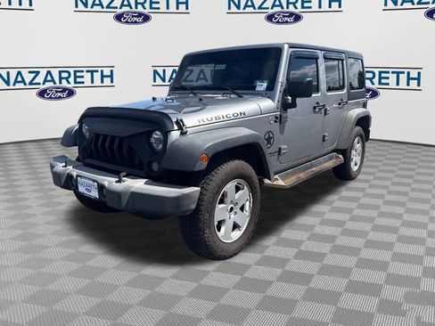 Used 2015 Jeep Wrangler Unlimited Rubicon w/ Connectivity Group AWD/4WD image 3
